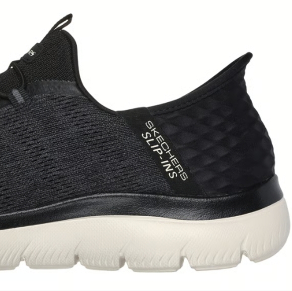 Skechers Air Cooled Memory Foam Slip-Ins – Women’s Size 10 – Black & Gray - Picture 4 of 13